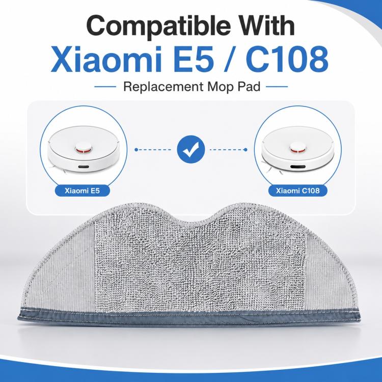 Replacement Accessories for Xiaomi Robot Vacuum M30, Specification:Mop Pad