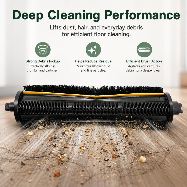 Replacement Accessories for Xiaomi Mijia M30 S Robot Vacuum Cleaner, Specification:Hair Cutting Roller Brush