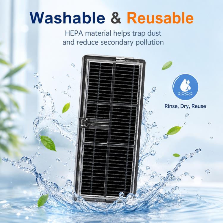 Replacement Accessories for Xiaomi Mijia M30 S Robot Vacuum Cleaner, Specification:Filter
