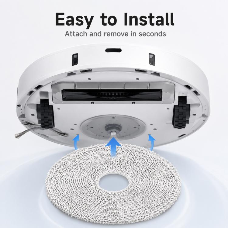 Replacement Accessories for Xiaomi Mijia M30 S Robot Vacuum Cleaner, Specification:Fine Mop Pad