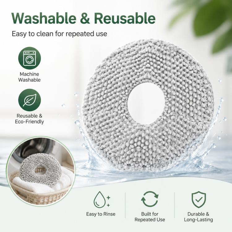 Replacement Accessories for Xiaomi Mijia M30 S Robot Vacuum Cleaner, Specification:Striped Mop Pad