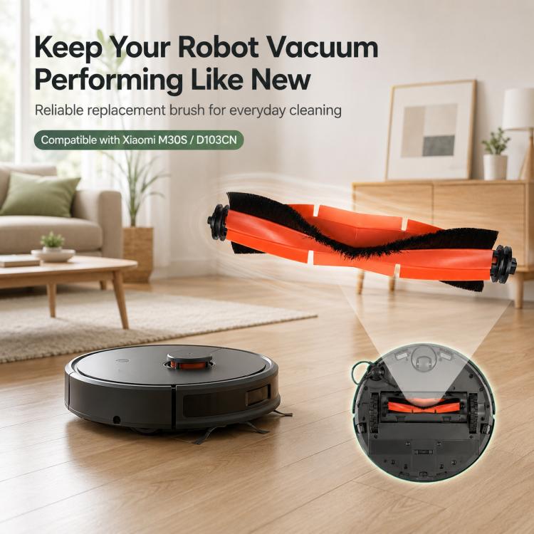 Replacement Accessories for Xiaomi Mijia M30 S Robot Vacuum Cleaner, Specification:Main Brush