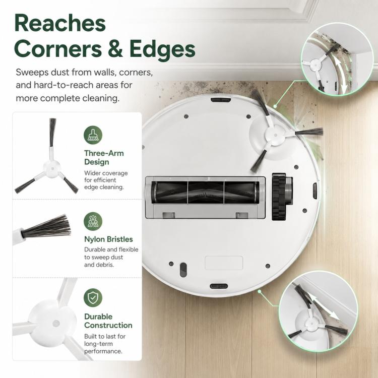 Replacement Accessories for Xiaomi Mijia M30 S Robot Vacuum Cleaner, Specification:One Side Brush