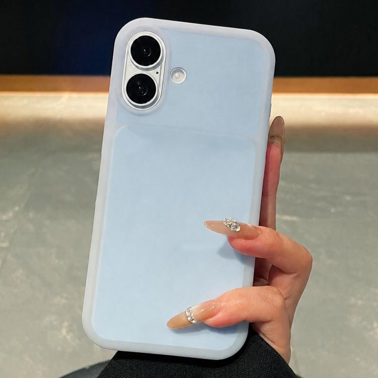 For iPhone 17 Ice Cream Skin Feel Liquid Silicone Phone Case