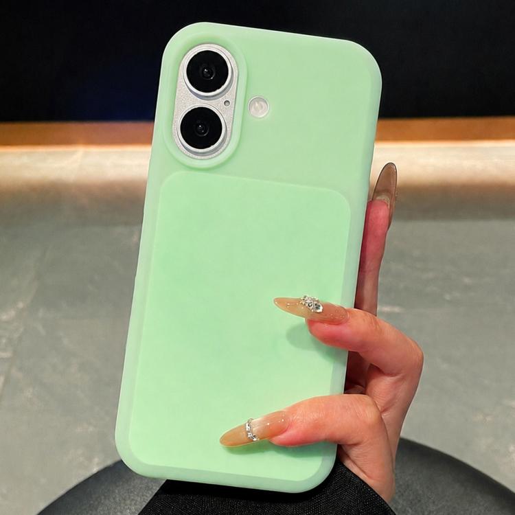 For iPhone 16 Ice Cream Skin Feel Liquid Silicone Phone Case