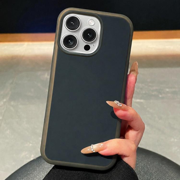 For iPhone 15 Pro Ice Cream Skin Feel Liquid Silicone Phone Case