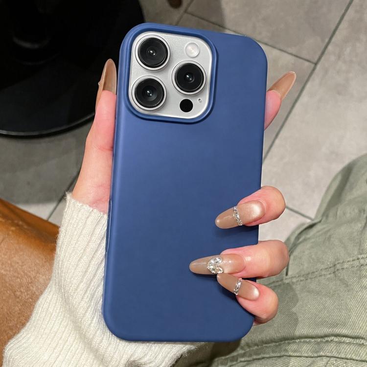 For iPhone 15 Pro Ice Cream Skin Feel Liquid Silicone Phone Case