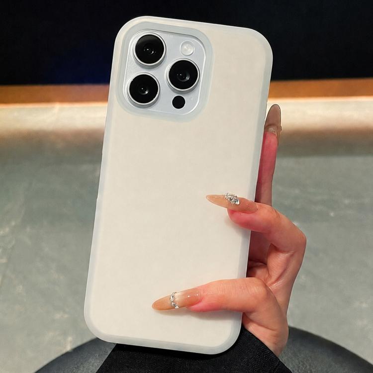 For iPhone 14 Pro Max Ice Cream Skin Feel Liquid Silicone Phone Case