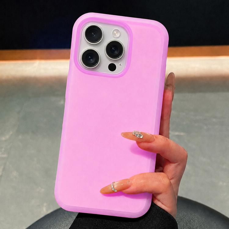 For iPhone 14 Pro Max Ice Cream Skin Feel Liquid Silicone Phone Case