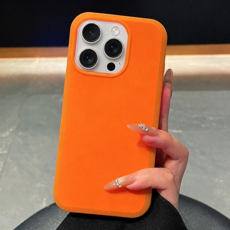 For iPhone 13 Pro Max Ice Cream Skin Feel Liquid Silicone Phone Case