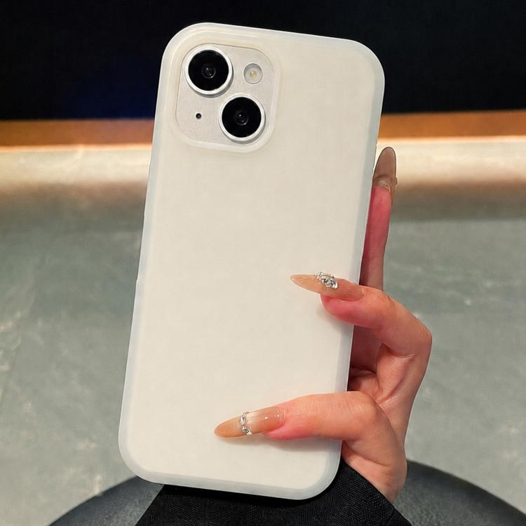 For iPhone 13 Ice Cream Skin Feel Liquid Silicone Phone Case