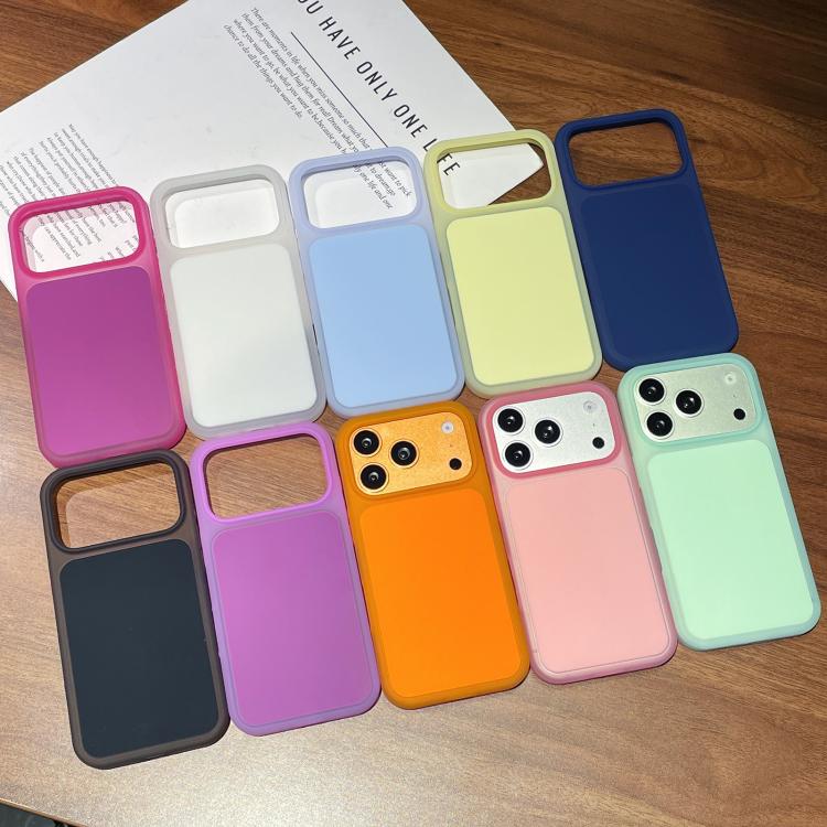 For iPhone 17 Ice Cream Skin Feel Liquid Silicone Phone Case