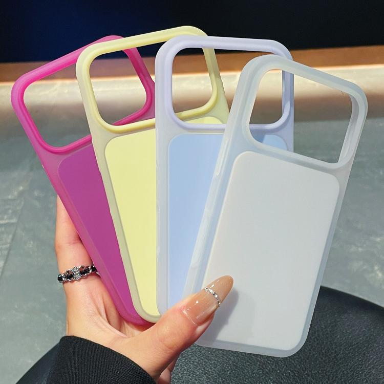 For iPhone 15 Pro Ice Cream Skin Feel Liquid Silicone Phone Case