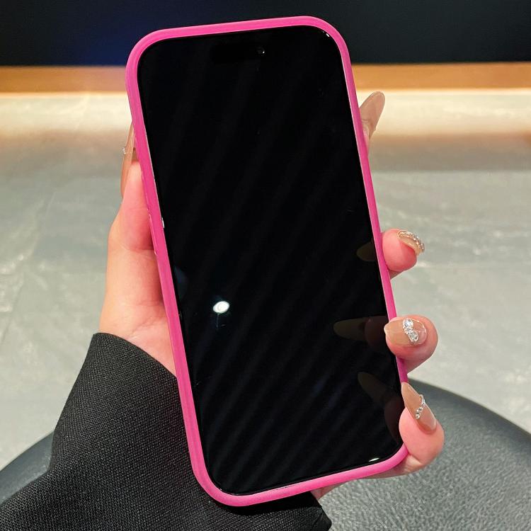 For iPhone 13 Ice Cream Skin Feel Liquid Silicone Fine Circle Magnetic Phone Case