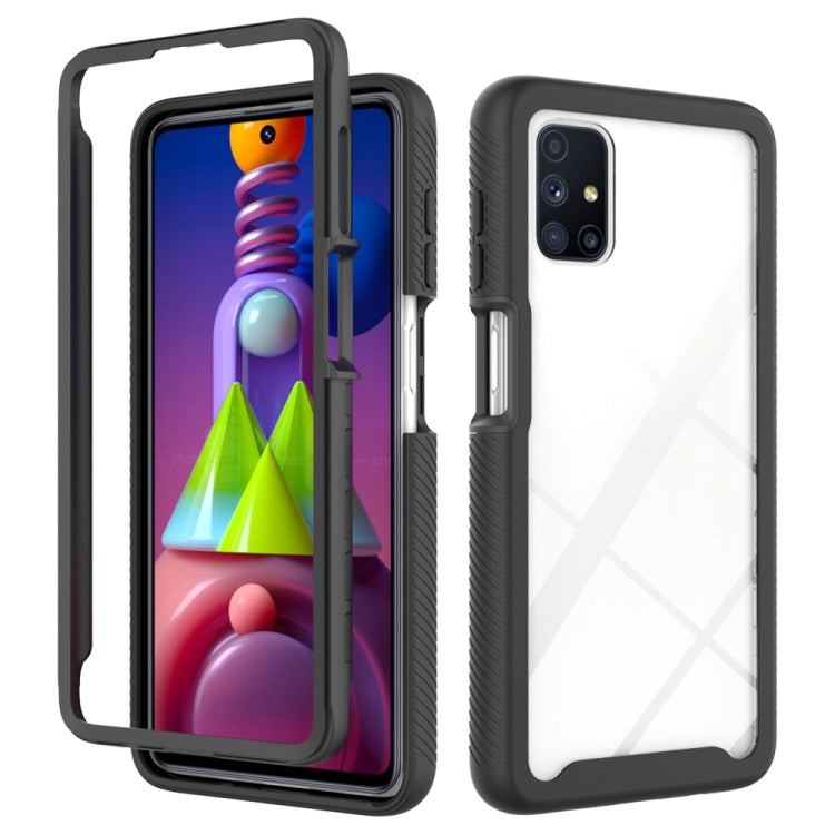 For Samsung Galaxy M51 Starry Sky Solid Color Series Shockproof PC + TPU Protective Case
