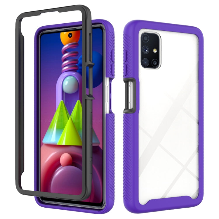 For Samsung Galaxy M51 Starry Sky Solid Color Series Shockproof PC + TPU Protective Case