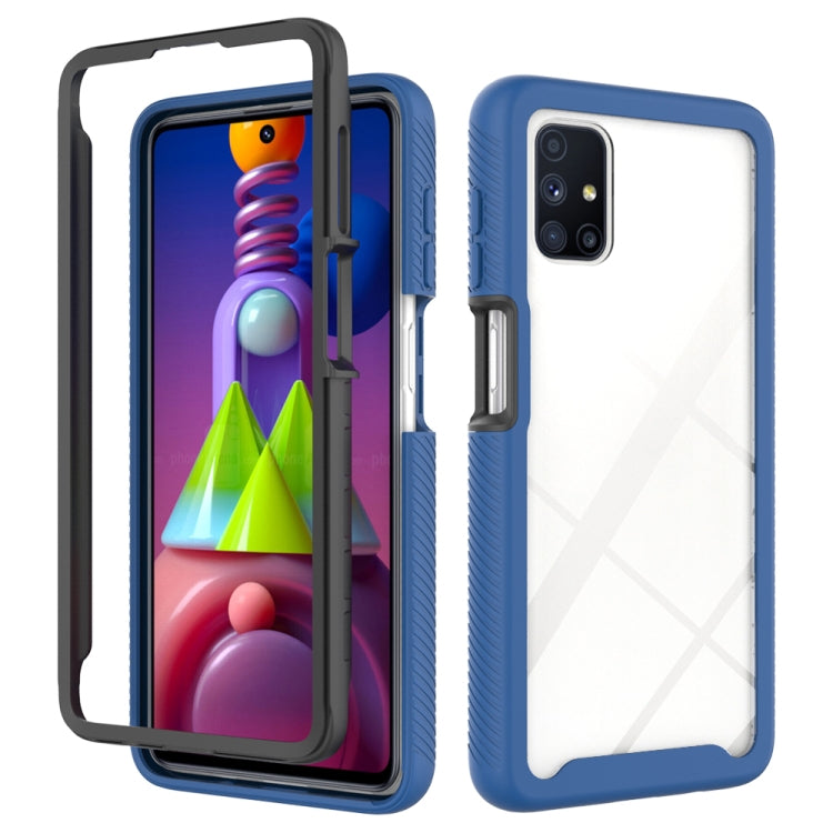For Samsung Galaxy M51 Starry Sky Solid Color Series Shockproof PC + TPU Protective Case