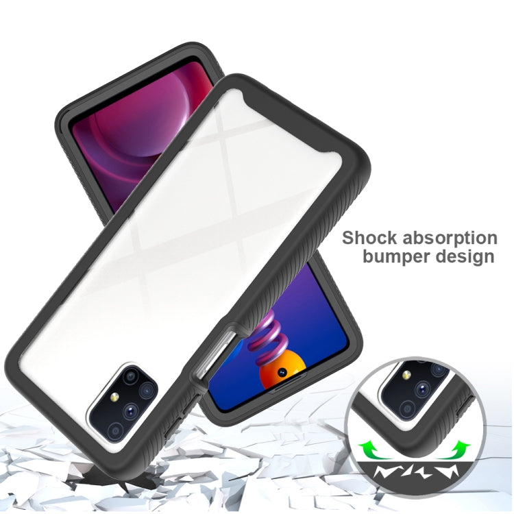 For Samsung Galaxy M51 Starry Sky Solid Color Series Shockproof PC + TPU Protective Case
