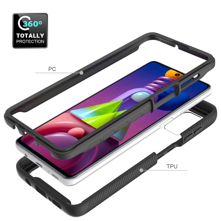 For Samsung Galaxy M51 Starry Sky Solid Color Series Shockproof PC + TPU Protective Case
