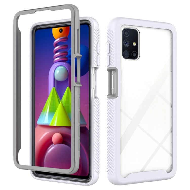 For Samsung Galaxy M51 Starry Sky Solid Color Series Shockproof PC + TPU Protective Case