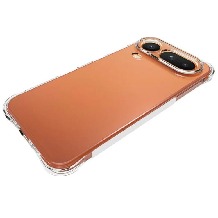 For Honor Magic8 Pro Air 5G WANLONFENG Transparent Four-Corner Shockproof TPU Phone Case with Screen Film - Transparent