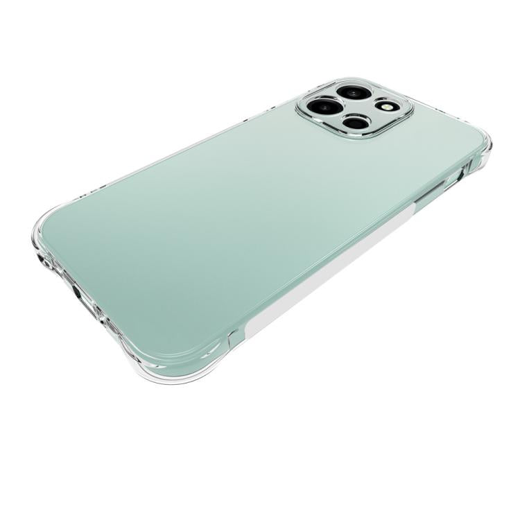 For OnePlus Nord 6 5G WANLONFENG Transparent Four-Corner Shockproof TPU Phone Case with Screen Film - Transparent