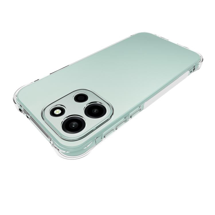 For OnePlus Nord 6 5G WANLONFENG Transparent Four-Corner Shockproof TPU Phone Case with Screen Film - Transparent