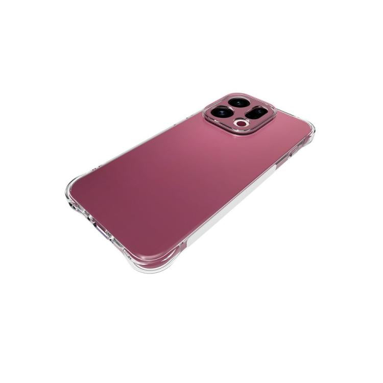 For OPPO Find X9 5G WANLONFENG Transparent Four-Corner Shockproof TPU Phone Case with Screen Film - Transparent