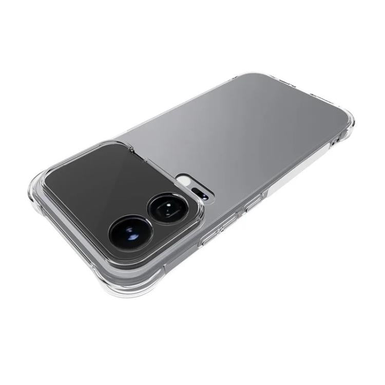 For Xiaomi 17 Pro Max WANLONFENG Transparent Four-Corner Shockproof TPU Phone Case with Screen Film - Transparent