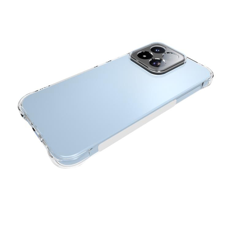 For Xiaomi 17 Max 5G WANLONFENG Transparent Four-Corner Shockproof TPU Phone Case with Screen Film - Transparent