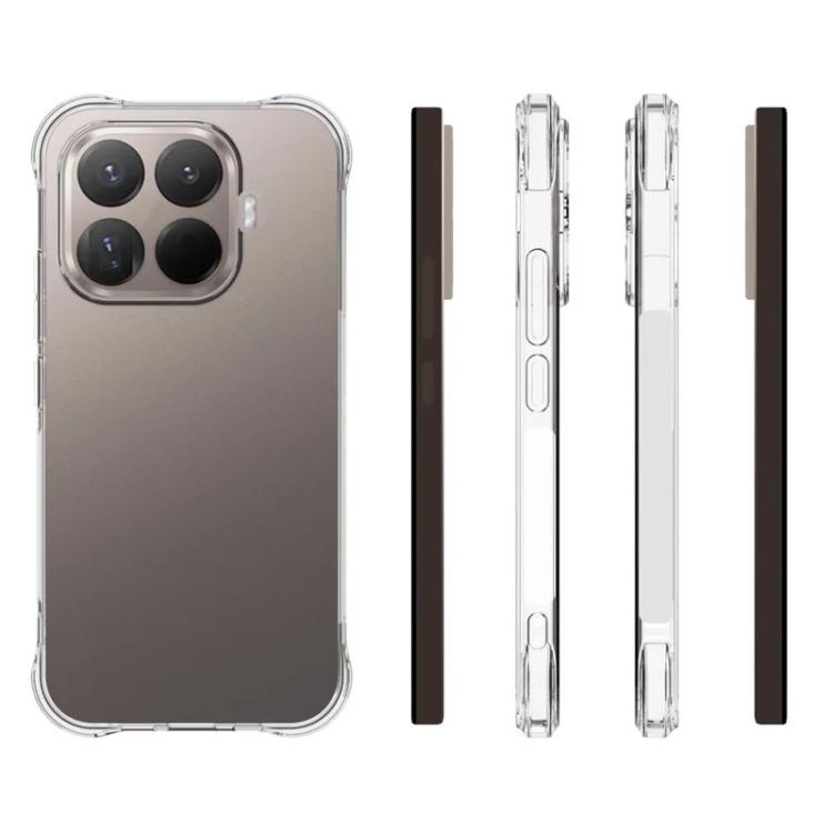 For Xiaomi 17T 5G WANLONFENG Transparent Four-Corner Shockproof TPU Phone Case with Screen Film - Transparent
