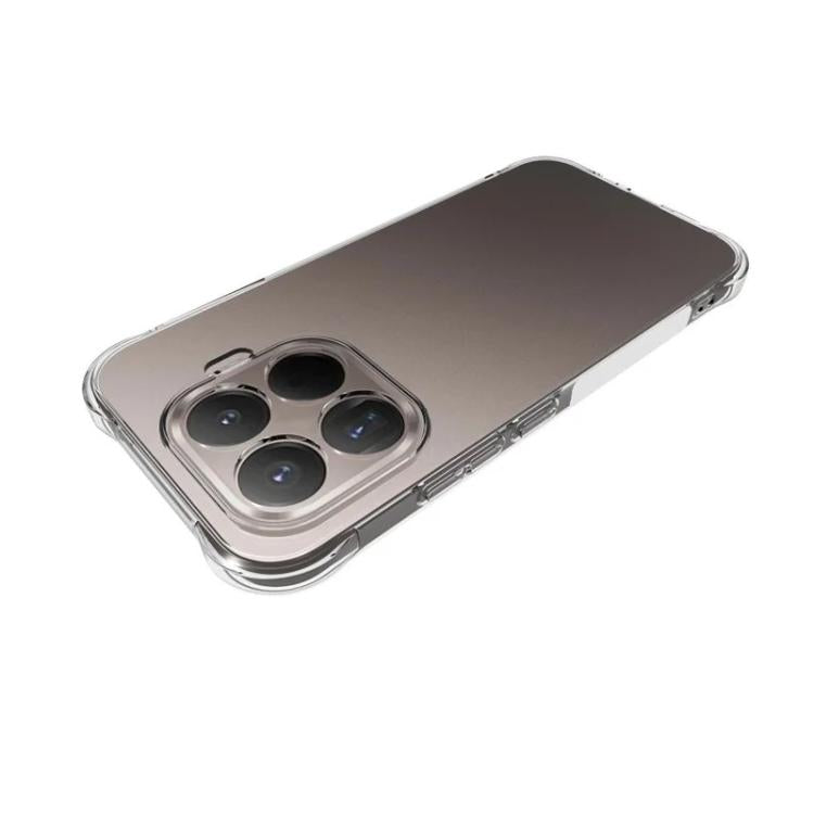 For Xiaomi 17T 5G WANLONFENG Transparent Four-Corner Shockproof TPU Phone Case with Screen Film - Transparent