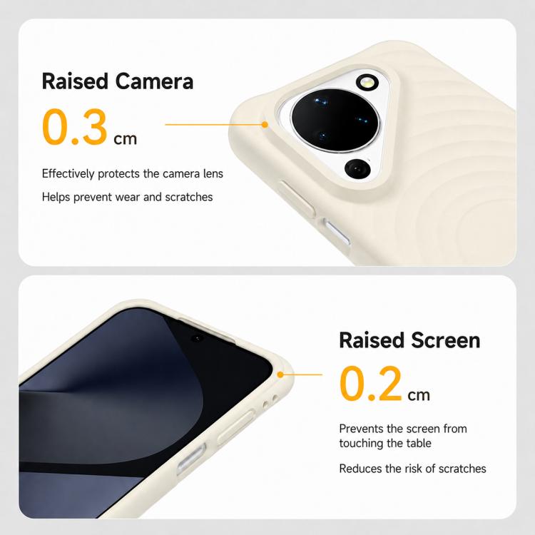 For Huawei Pura 90 5G Wave Texture Magnetic Liquid Silicone Shockproof Phone Case