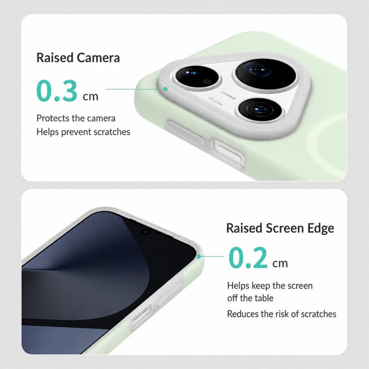 For Huawei Pura 90 Pro Max 5G Jelly Liquid Silicone MagSafe Magnetic Phone Case