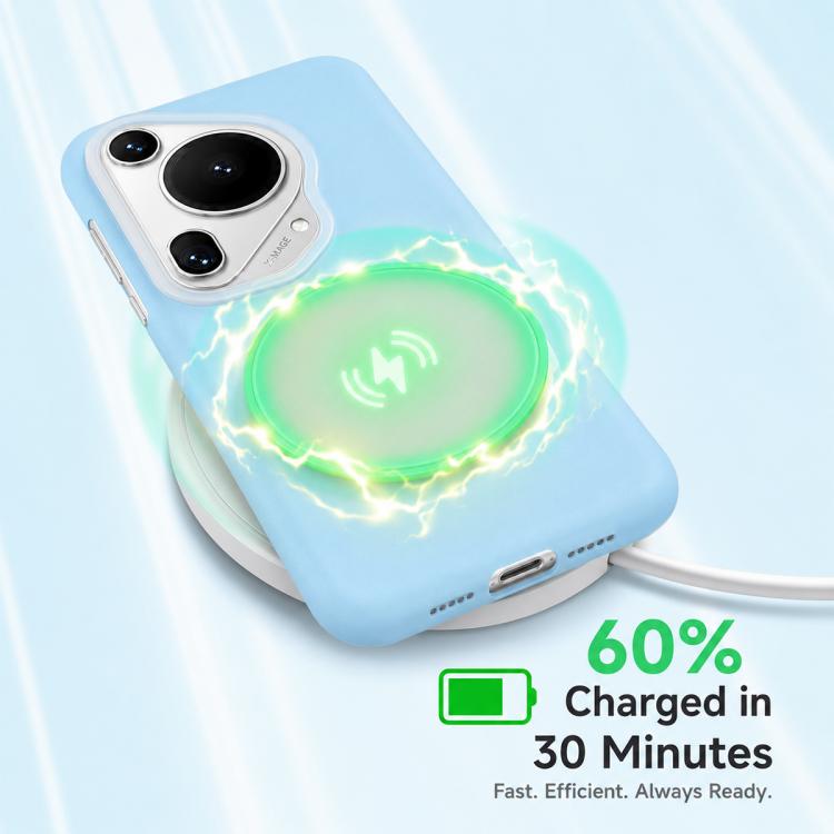 For Huawei Pura 70 Ultra Jelly Liquid Silicone MagSafe Magnetic Phone Case
