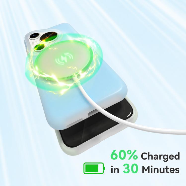 For Huawei Pura 70 Jelly Liquid Silicone MagSafe Magnetic Phone Case