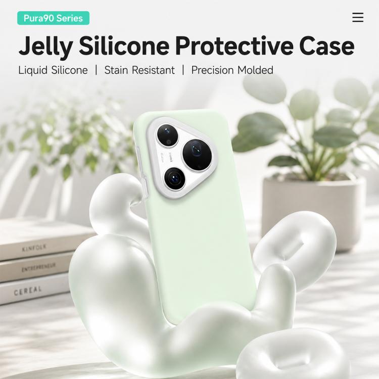 For Huawei Pura 90 Pro Max 5G Jelly Liquid Silicone Phone Case