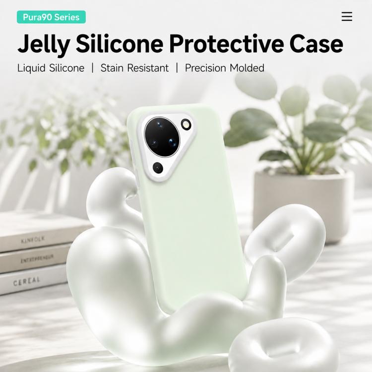 For Huawei Pura 90 5G Jelly Liquid Silicone Phone Case