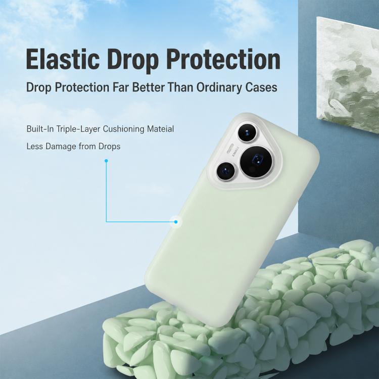 For Huawei Pura 70 Jelly Liquid Silicone Phone Case
