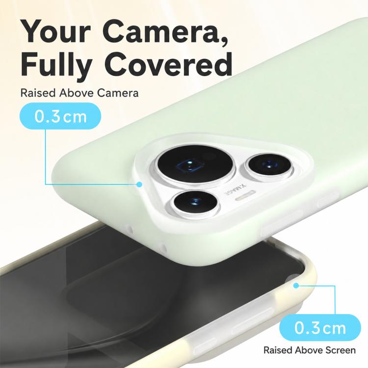 For Huawei Pura 70 Jelly Liquid Silicone Phone Case