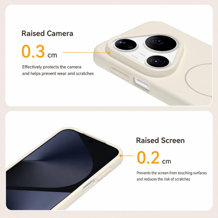 For Huawei Pura 90 Pro Max 5G Liquid Silicone Infinite Magnetic Phone Case