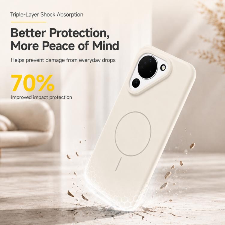 For Huawei Pura 90 5G Liquid Silicone Infinite Magnetic Phone Case