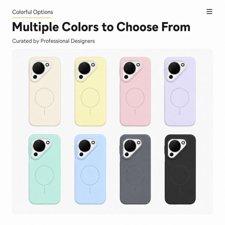 For Huawei Pura 90 5G Liquid Silicone Infinite Magnetic Phone Case