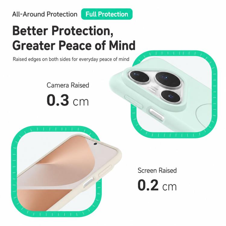 For Huawei Pura 80 Pro 5G Liquid Silicone Infinite Magnetic Phone Case