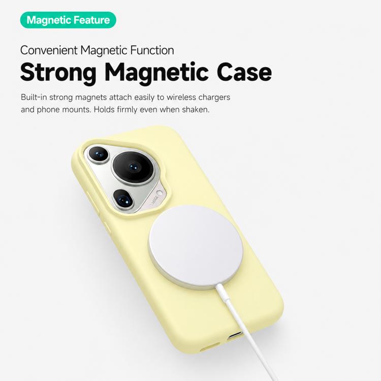 For Huawei Pura 70 Ultra Liquid Silicone Infinite Magnetic Phone Case