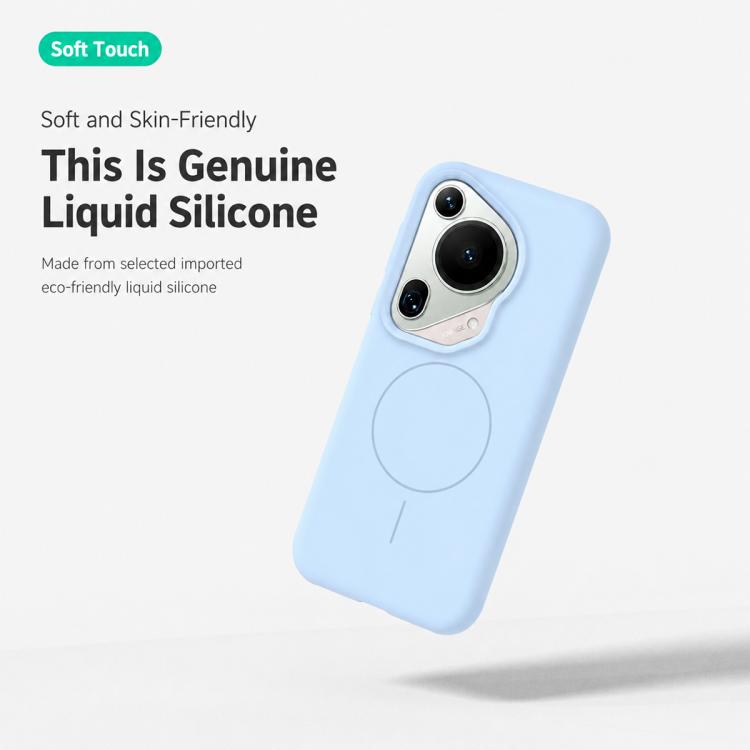 For Huawei Pura 70 Ultra Liquid Silicone Infinite Magnetic Phone Case