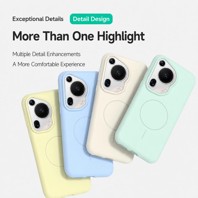 For Huawei Pura 70 Ultra Liquid Silicone Infinite Magnetic Phone Case