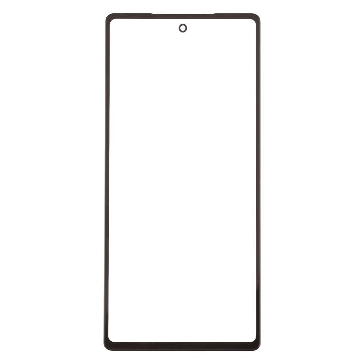 For Google Pixel 6a 5pcs Front Screen Outer Glass Lens with OCA Optically Clear Adhesive