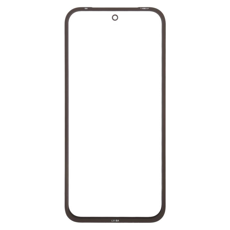 For Google Pixel 8a 5pcs Front Screen Outer Glass Lens with OCA Optically Clear Adhesive