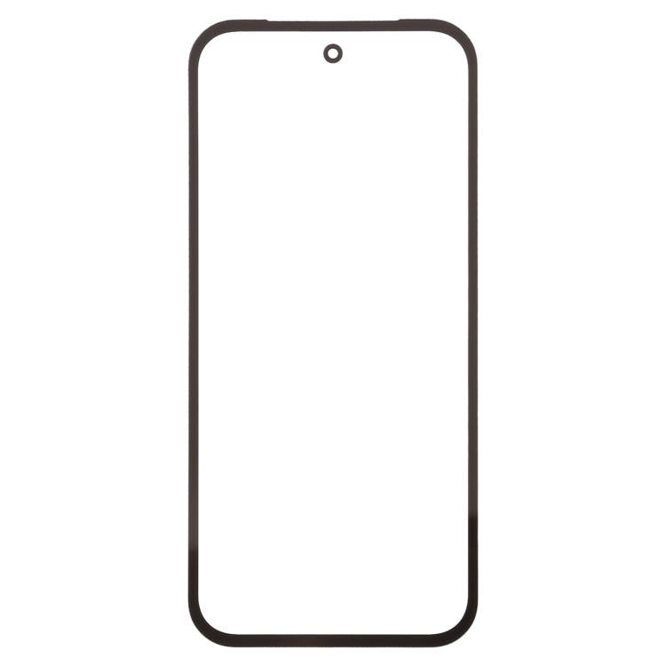 For Google Pixel 9a 5pcs Front Screen Outer Glass Lens with OCA Optically Clear Adhesive